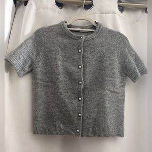 Zara short sleeve cardigan size S